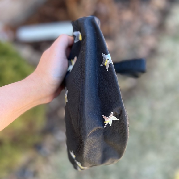 NWT BAGGU Small Star Print Crescent Bag ⭐️ - Picture 6 of 10